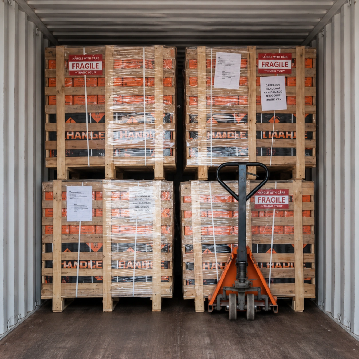 Wooden Palletizing Service